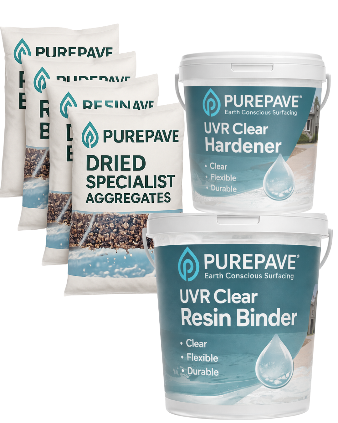 Arctic Sunset Marble - UVR Kit