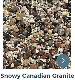 Snowy Canadian Granite - Rustic Kit